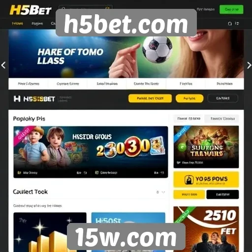 Avaliação da experiência do usuário em h5bet.com